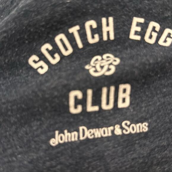 Dewar’s “Here for the Scotch” T-Shirt XL – Funny Dark Gray Promo Tee - Picture 3 of 9
